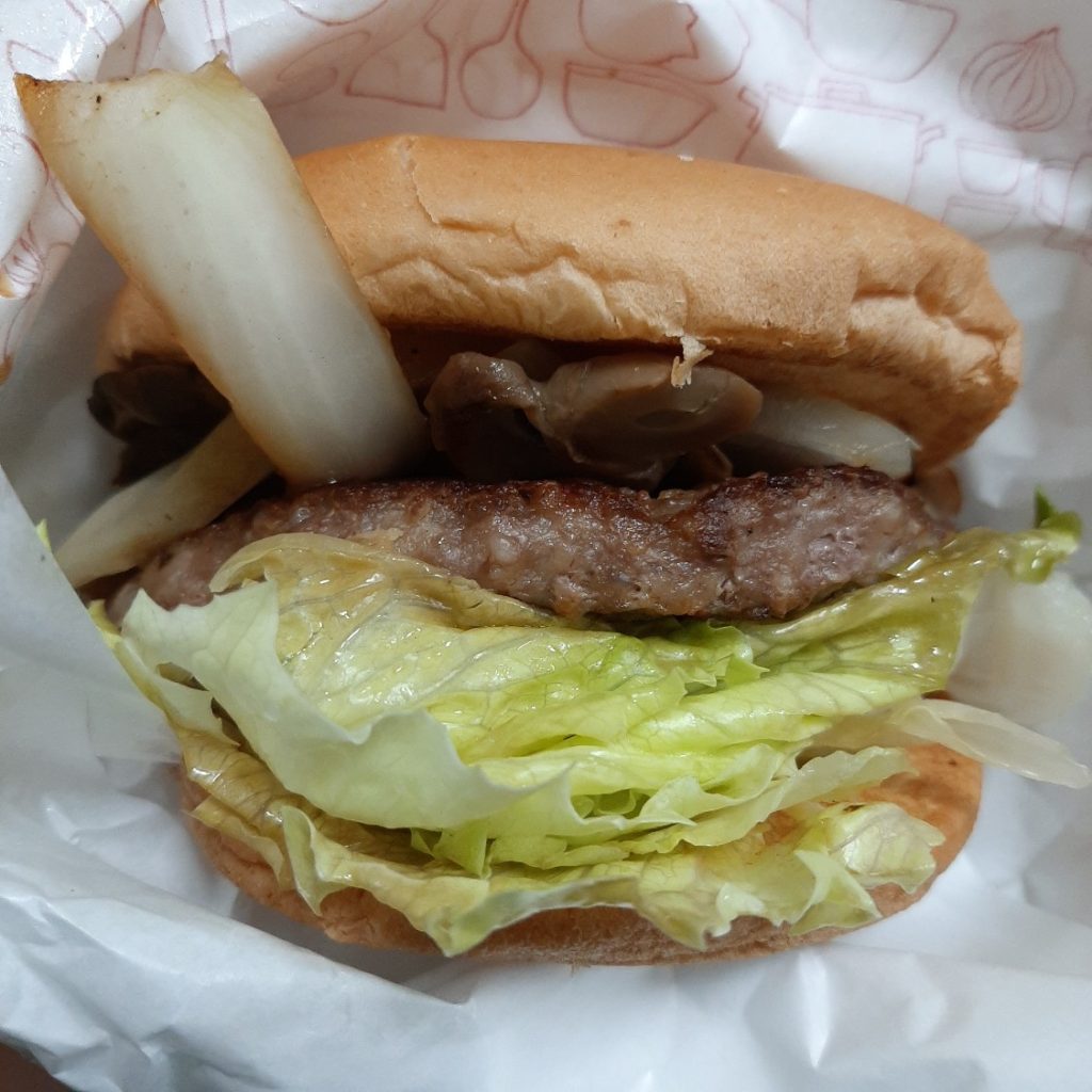 MOS BURGER|摩斯和風蕈菇厚牛堡|Mushroom Beef Burger