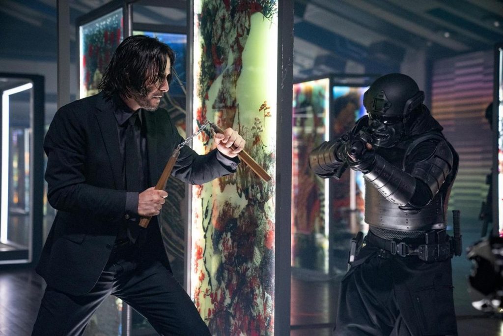 基努李維扮演John Wick。捍衛任務4